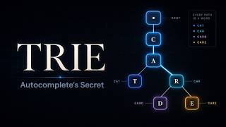 Trie Data Structure Explained Visually: The Secret Behind Autocomplete