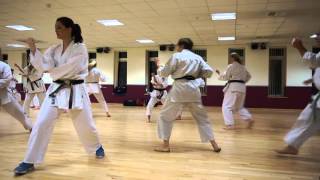 Training with Sensei Brennan -  kata Jion