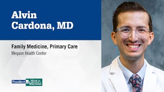 Dr. Alvin Cardona, family medicine physician