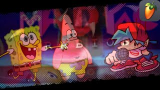 fnf SpongeBob SquarePants rabios (FLM)