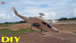 How to make a Helicopter | DIY RC Helicopter at home