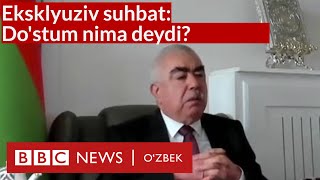 Эксклюзив: Абдурашид Дўстум Толибон ва Афғонистон келажаги ҳақида нима дейди? BBC News O'zbek