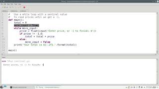 Chapter 8: The while loop in Python