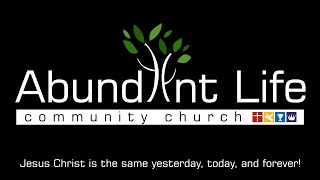 Abundant Life Church Service