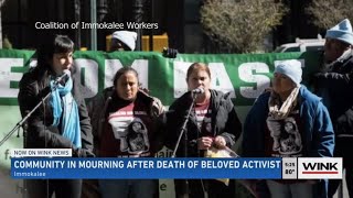 Community in mourning after death of beloved activist
