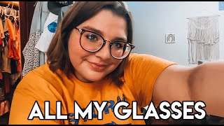 MY ENTIRE GLASSES COLLECTION! Zenni Optical, Lensmart, + MORE!!
