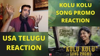 VirataParvam​ | Kolu Kolu Song Promo Reaction | Rana Daggubati, Sai Pallavi | Suresh Bobbili | USA