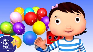 Color Baloons! Red, Green, Blue | Little Baby Bum - Nursery Rhymes for Kids | Baby Song 123