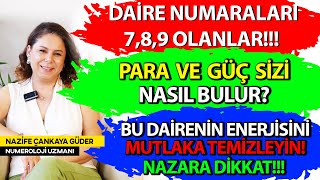 Kaderimiz  Sayılara MI  Bağlı?( Daire Numaraları Serisi 7-8-9 Numaralı Daireler)