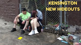 New Hideouts in Kensington Ave Philadelphia AFTER CLEANING - May 13, 2024