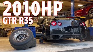 2010 HP BRUTAL NISSAN GTR R35 @ Workhorse Performance