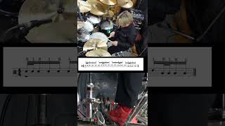 少し難しいバケラッタ2  ドラム フィルイン 叩いてみた。  Drum Fill in #shorts