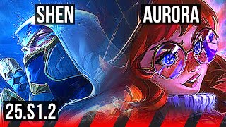 SHEN vs AURORA (TOP) | 3/0/7 | KR Master | 25.S1.2