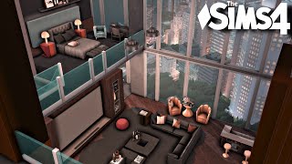 IX Landgraab Apartment | No CC | The sims 4 | Speed Build Stop Motion Style  | Casanova Cave Kit