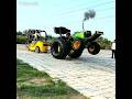 John Deere vs lifting machine full power Khatarnak tochan 🥶😱😈 # full power #modified tractor #edit