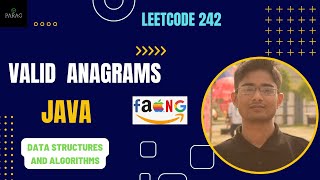 Valid Anagram | Leetcode #242 | JAVA | DSA | Coding Interview Question