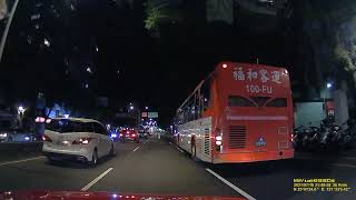 2021.7.16 台北市基隆路 福和客運 1551路線 停駛倒數