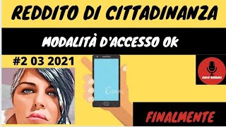 RDC MODALITÀ D'ACCESSO OK MA CAMBIA ULTIMO PASSAGGIO