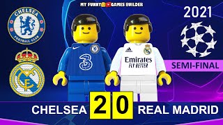 Chelsea vs Real Madrid 2-0 (3-1) • Champions League 2021 • All Goals & Highlights in Lego Football
