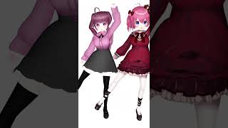 【 #ジャンボリミッキー 】V娘のめろちゃんと踊ってみた！！【 #MMD 】 #バスれ #vtuber #shots