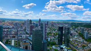 Майнтауэр|Maintower|Germany|Небоскрёб во Франкфурте-на-Майне| Что видно с 200 этажа😳