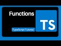 16 Functions - TypeScript Tutorial For Beginners