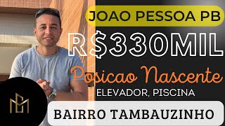 R$330mil Apartamento no Bairro de TAMBAUZINHO em João Pessoa com elevador em excelente localização