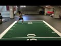 closed 45 agility shuffle sprint