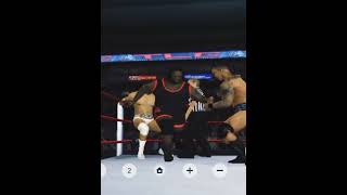 Double team move by randy Orton and mark henry