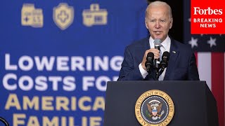 Biden Touts Economic Record, Help For Social Security At Event In Oregon