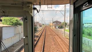 布袋駅高架が5/30から！名鉄犬山線下り線　布袋駅高架以前の動画　2020/5/27