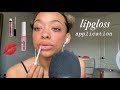 ASMR LIPGLOSS APPLICATION 💓✨ INAUDIBLE / UNINTELLIGIBLE WHISPERS ♡ | Chyna Unique