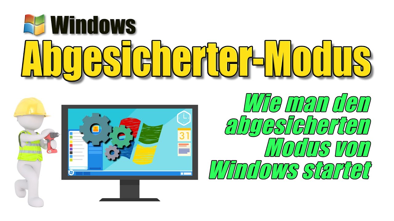 Windows Im Abgesicherten Modus Starten - YouTube