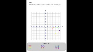 Make an Interactive Drag & Drop Worksheet! (Math: Plotting Points)