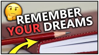 How to Remember Dreams Every Night #Shorts