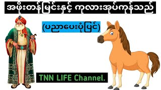 အဖိုးတန်မြင်းနဲ့ ကုလားအုတ်ကုန်သည် ( ပညာပေးပုံပြင် )