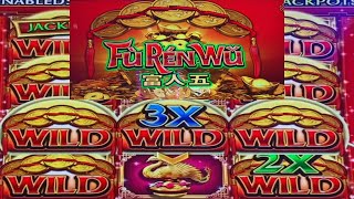 ★NEW SLOT ! MANY WILDS EXPANDED !!★FU REN WU Slot (IGT) ☆$175 Free Play☆栗スロ