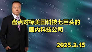 盘点可以对标美国科技七巨头的国内科技公司