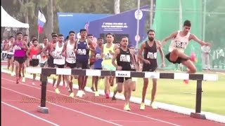 Boys 3000 Meter Steeplechase In 3rd National U-23 Athletic Championship 2023 #steeplechase