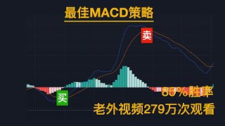 [代码回测] 最佳MACD策略（胜率85%）