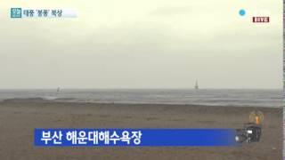 부산, 태풍 영향으로 강풍주의보 / YTN