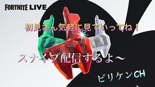 [フォートナイト]　ソロスナイプ配信　ps4鯖