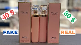 Fake vs Real Hugo Boss Ma Vie Perfume