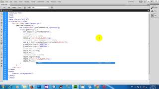 How to Draw Smiley using HTML5 with JavaScript