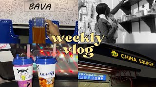 WEEKLY VLOG| China Square shopping + Thrifting + Coffee dates & more!