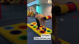 OTİZMLİ ÖZELSPORCUM ERİM İLE HAREKET EĞİTİMİ👍🥰👏