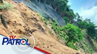 Bahagi ng bundok sa Nabas, Aklan gumuho dahil sa ilang araw na pag-ulan | TV Patrol