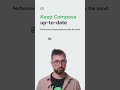 Techniques to improve your Jetpack Compose app performance