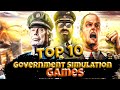 PG's Top 10 Best Political & Government Simulation Games!