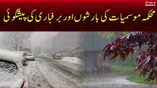 Weather forecast of rains and snowfall | SAMAA TV | 17th January 2023